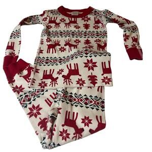 Hanna Anderson Holiday Pajamas size 4